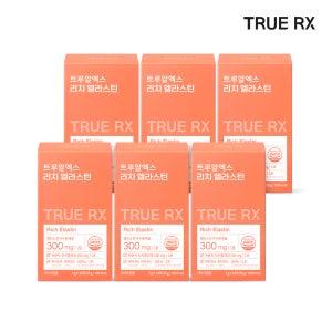 트루알엑스 먹는 리치 엘라스틴 콜라겐 클리오 14포, 6개