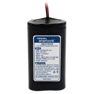 리튬이온 7.2V 3350mAh 페어맨 에너뱅크 18650 배터리팩 KC 안전 인증 제품 배터리 (35E 2S1P)