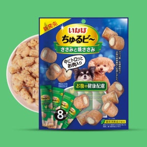 이나바 챠오 강아지 간식 말랑한 닭가슴살 간식 츄르비 장건강(QDS-71), 80g, 1개