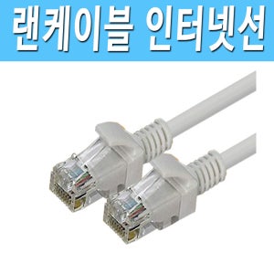 CAT5E 100메가 타입 완성형 랜케이블 인터넷선 2M 3M 5M 10M 15M 20M 30M 공유기 허브 모뎀 네트워크 와이파이 셋업박스 바로 꼽아 사용하는 인터넷 연결 선