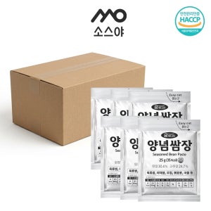 일회용 쌈장 순대 캠핑 양념 움트리 25g, 350개