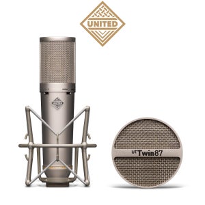 UNITED UT TWIN87 / 유나이티드 UT 트윈 87 홈레코딩 스튜디오 콘덴서 마이크