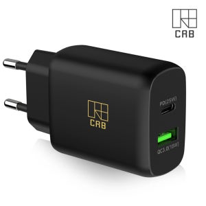 CRB PD PPS C타입 USB 25W 2포트 고속 충전기