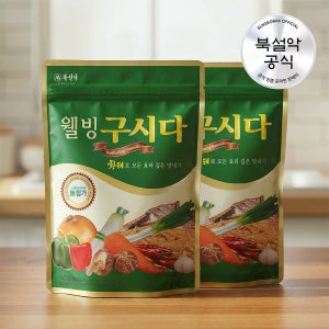 황태로 만든 만능 분말육수 웰빙 구시다 500g, 2개
