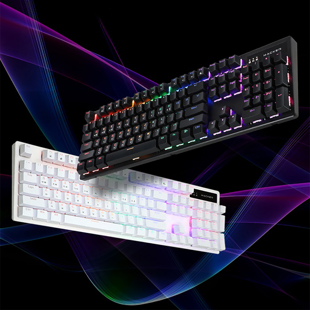 게이밍 기계식 키보드 사무용 저소음 적축 키보드 게임 컴퓨터 키보드 자판