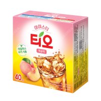 동서 티오 아이스티 복숭아맛 40T 분말 음료 에이드