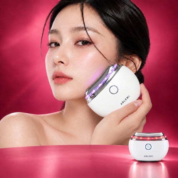 에이블미 페이스 갈바닉 마사지기 뷰티디바이스 괄사 얼굴마사지기 디바이스 피부미용기 홈케어