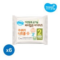 동원 덴마크 짜지않은 유기농 아기치즈 2단계 170g 60매