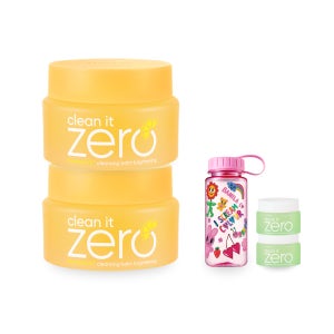 [바닐라코] 클린 잇 제로 만다린-C™ 브라이트닝 클렌징밤 100ml 2개 SET (증정 : 아이스크림 워터보틀+포어밤 7ml 2개)