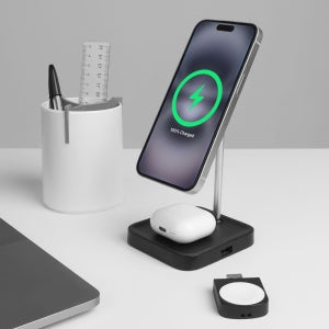 탱글우드 맥세이프 2in1 무선 충전 멀티 스탠드