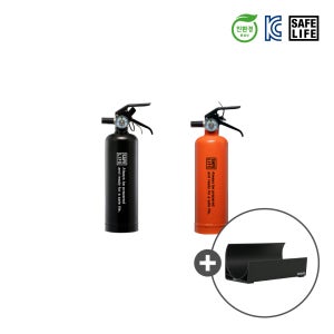 세이프라이프 CL3 차량용 소화기 올웨이즈 차량용 캠핑용 가정용 휴대용 디자인 인테리어 분말(홀더형)