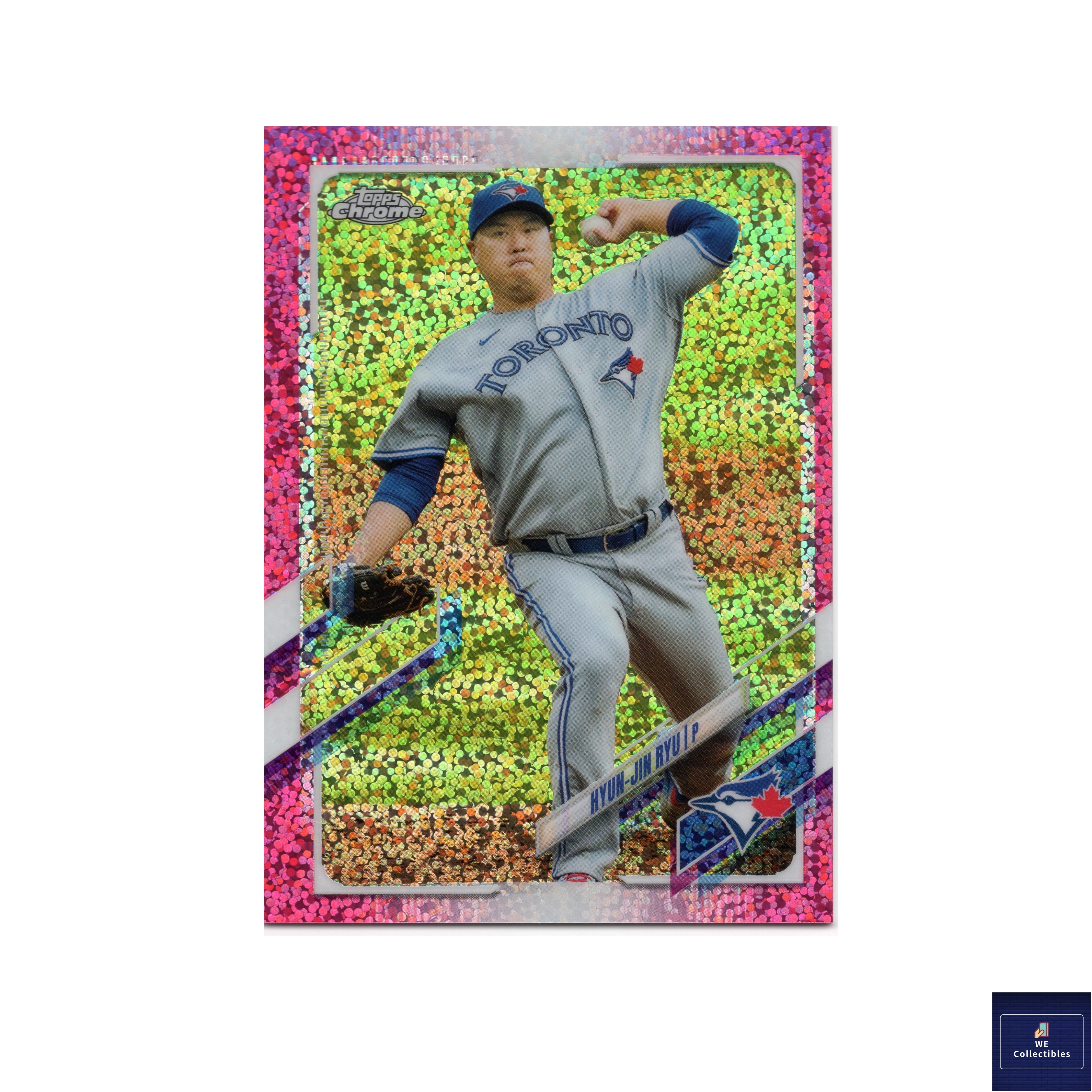 류현진 탑스 350장 한정 리프렉터 2021 Topps 야구카드 한화 1658