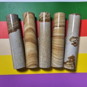 인사랑 수제도장 천연원석 벽화석 원형고급인감 대표인 재물인