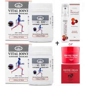 글루코사민 고함량 글루코사민 효능 네이쳐스탑 바이탈조인트 초록홍합 호주1500mg 6개월치