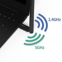 와이파이 수신기 USB 데스크탑 무선랜카드 듀얼밴드 WIFI 노트북 인터넷 연결