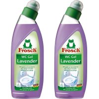 일본 Frosch 프로쉬 개구리 화장실 욕실 변기 클리너 세제 라벤더 750ml 2팩