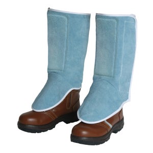 카멜로 가죽 용접각반 패드 용접 용품 보호구 AG-1PD