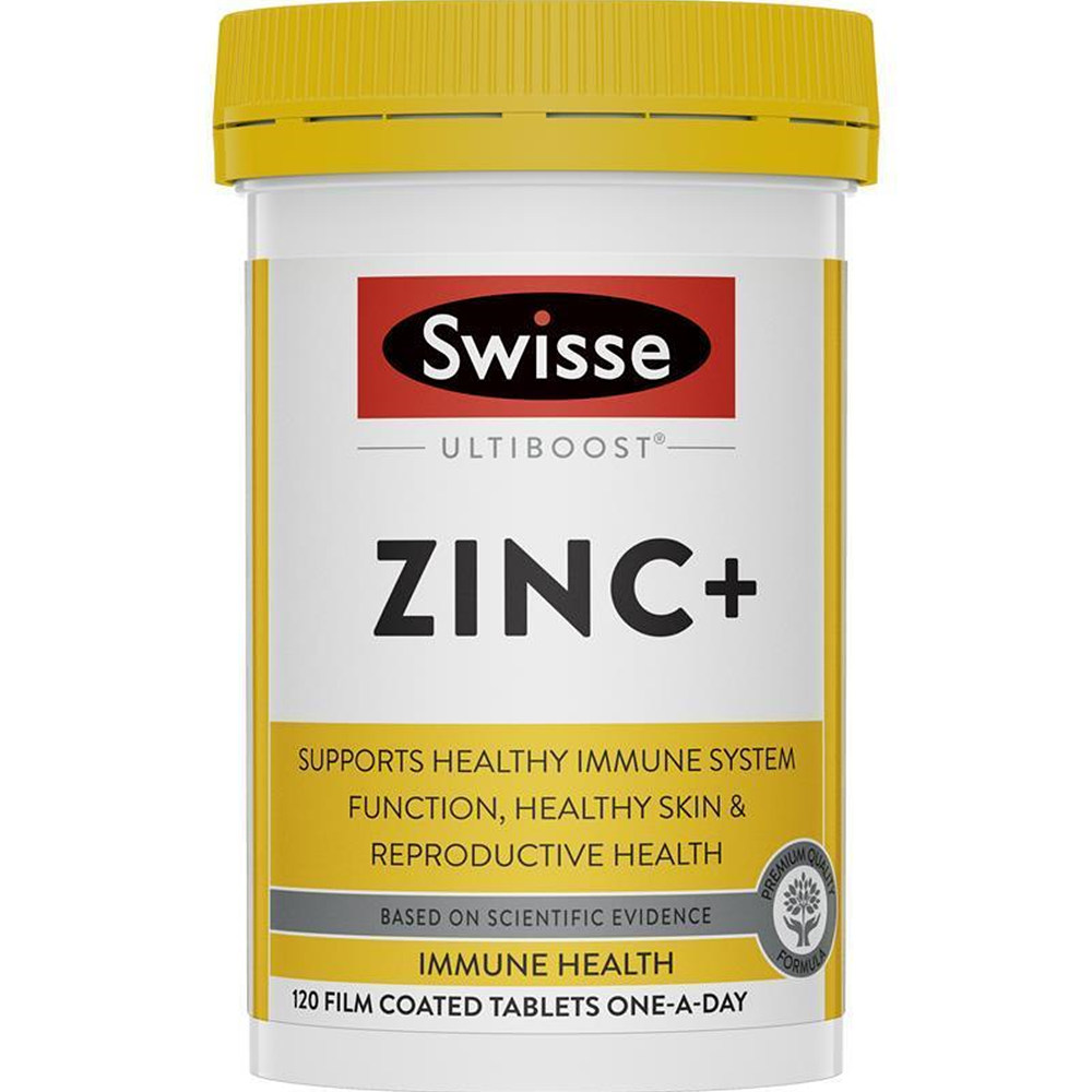 호주 Swisse <b>스위스 아연</b> 플러스 Zinc 20mg 120정