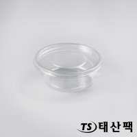 GD-500-1 원형 샐러드, 반찬용기 (투명)