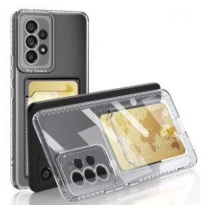 1+1 갤럭시A72 4G LTE 카드슬롯 투명 젤리 케이스