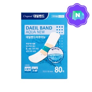 [N배송] [대일밴드] 아쿠아뉴 표준형 방수밴드 80매