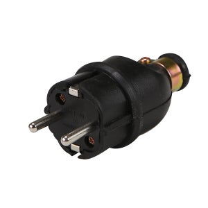 진흥전기 둥근형 고무접지플러그