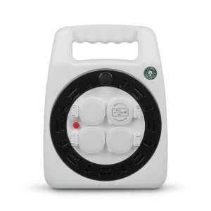 러그박스 캠핑 전기릴선 20m 3구 USB 2포트 연장선 LUG-G15MUP 블랙