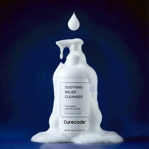 [Code.01] 큐어코드 수딩 릴리프 클렌저 약산성 민감 진정클렌저 250ml, 1개