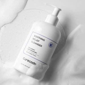 큐어코드 수딩 릴리프 클렌저 250ml, 1개