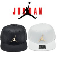 나이키 조던 프로 메탈 로고 스냅백 모자 블랙 JORDAN PRO HAT