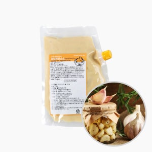 맛붐 갈릭마요소스 1kg 마늘양념 피자소스 치킨 마요네즈 딥핑소스