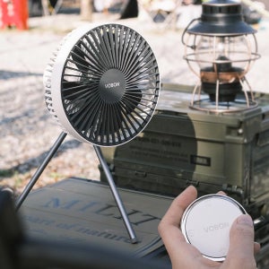 보본 캠핑 선풍기 무선 BLDC 탁상 타프팬 써큘레이터 리모콘 VB-PF800W