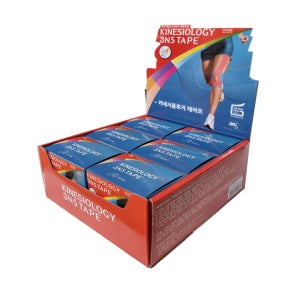 국산 티에스 3NS 키네시올로지 테이프 5cmX5m 6롤 스포츠 테이핑 쓰리엔에스