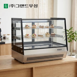 우성 제과 쇼케이스 사각 700 소형 냉장 빵 제과 케익 케잌 카페 카운터탑