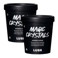 LUSH BODY SCRUB Magic Crystals 러쉬 바디 스크럽 매직 크리스탈 300g 2팩