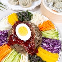 천지푸드 춘천식 비빔 쟁반 막국수 물막국수 비빔국수 10인분 세트