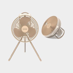 크레모아 V600+샌드베이지 캠핑 선풍기 BLDC 저소움 충전식 써큘레이터