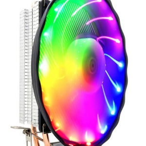 AMD 인텔쿨러 컴퓨터 CPU RGB LED 쿨러팬 1156 라이젠 게이밍 냉각팬