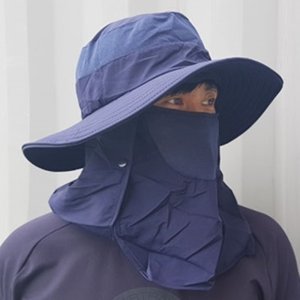 정글모 남자 여름 등산용 햇빛가리개 차양 모자 등산모 버킷햇