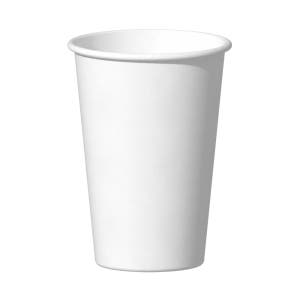 500ml(16온스) 무지 종이컵 1박스 1000개 고품질 테이크아웃 핫컵 카페