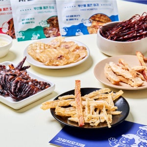 자갈치오지매 맥주안주 오징어소면 아귀포 쥐포 숏다리 30g, 1개