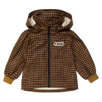 미니로디니 키즈 윈드브레이커 자켓 MINI RODINI Houndstooth windbreaker jacket