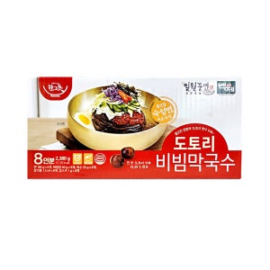 백제 일월풍면 도토리 비빔막국수 297.5g x 8입 코스트코