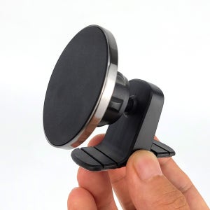 라온맥스 차량용 맥세이프 자석 휴대폰 거치대 17mm 볼 마운트 송풍구 대시보드 프로