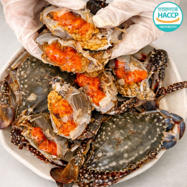 여수엄마 간장게장 양념게장 국내산 알배기 암꽃게 HACCP 간장꽃게장