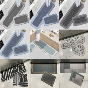 빨아쓰는 규조토발매트 욕실 화장 발매트 스위트홈 40cmx60cm