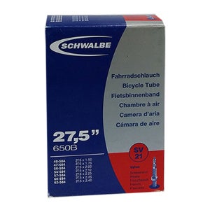 슈발베튜브 SV-21 27.5x2.10 40mm/자전거튜브 650B