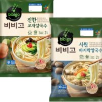 비비고 바지락 칼국수 642g x 4개 교자칼국수 630g x 4개 선택 외식 칼국수