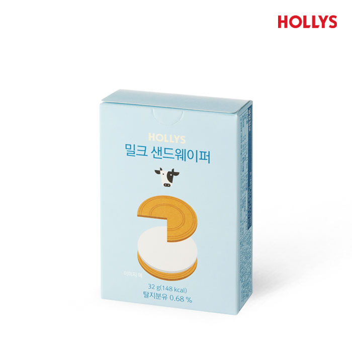 밀크 샌드웨이퍼