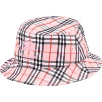 슈프림 버버리 크러셔 모자 핑크 Supreme Burberry Crusher SS22